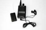 Set mit Audio Receiver und Abhörgerät mit Sprachaktivierung