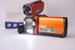 Câmera HD para gravação subaquática 