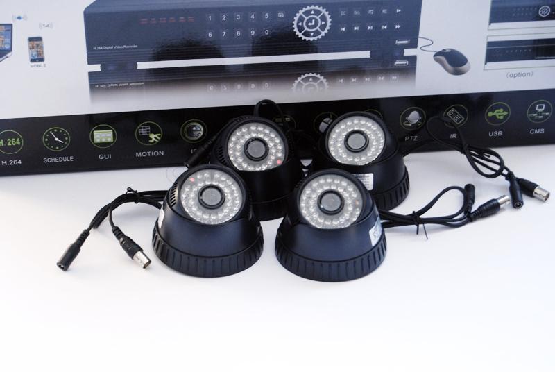 Video surveillance set - 8 cameras
