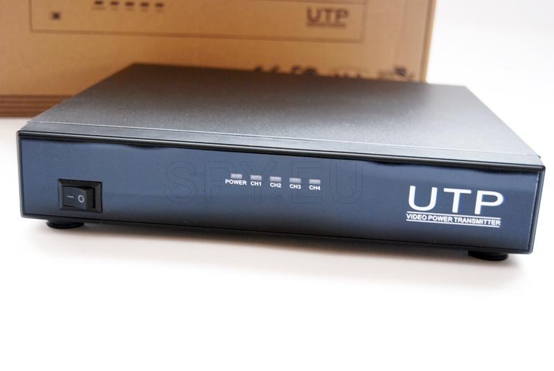 Receptor de vídeo UTP - 4 canales