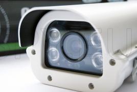 CCD camera with IR LEDs