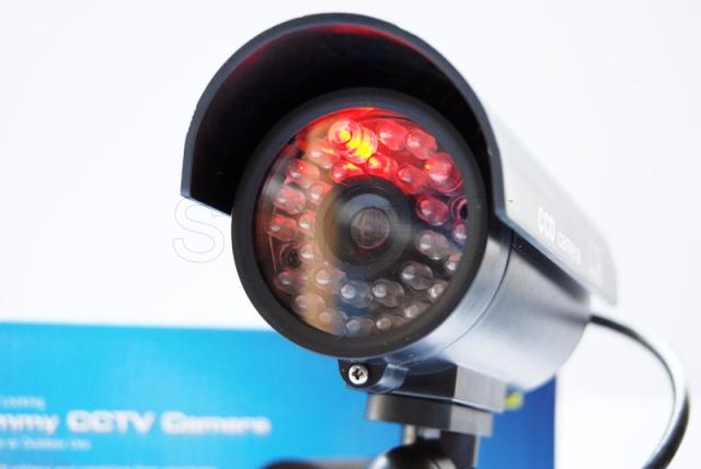 CCTV Cámara simulada de seguridad con diodo LED