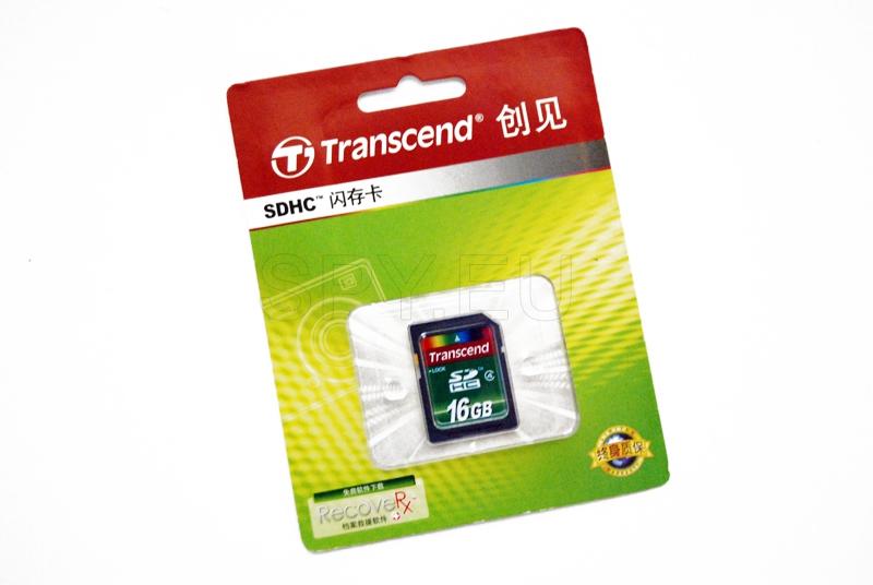 Carte mémoire Transcend - 16 GB