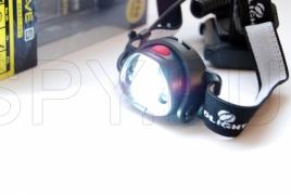 Headlamp with motion detector