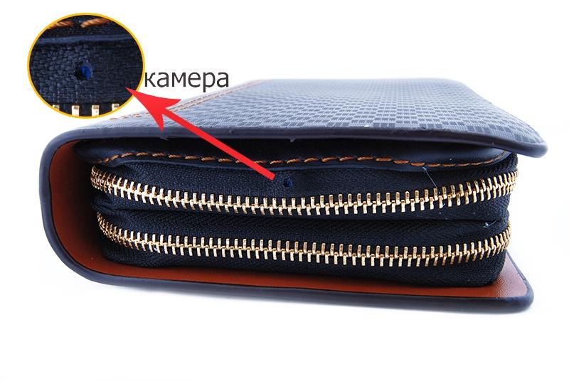 Borseta-portofel cu camera asunsa - memorie 8GB