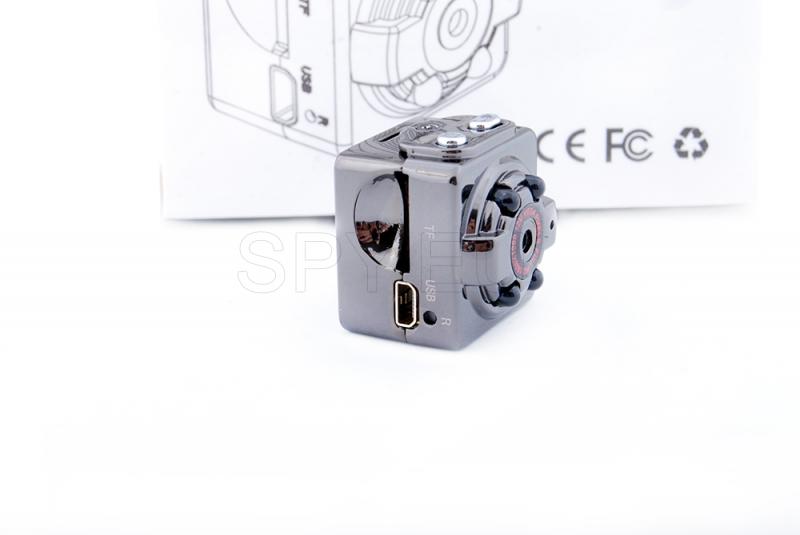 Mini camera with IR diodes