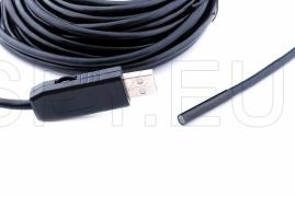 USB endoscope 15 metres, 5.5 mm