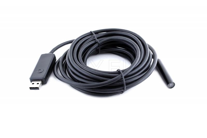 USB endoscope - 5m with 10mm long camera